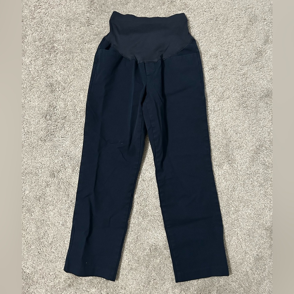 Old Navy Navy Blue Maternity Pixie Pants